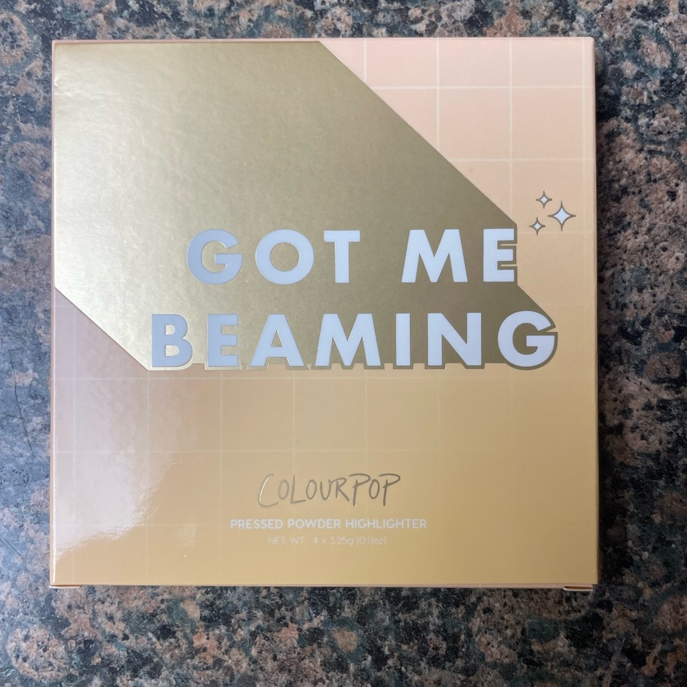 ColourPop Got Me Beaming Highlighter - Gold